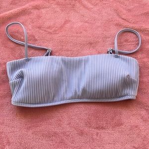 Hollister blue bikini top
